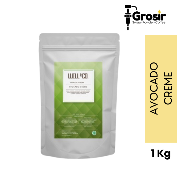 

Bubuk Minuman Avocado Creme Premium Will&Co Powder 1Kg