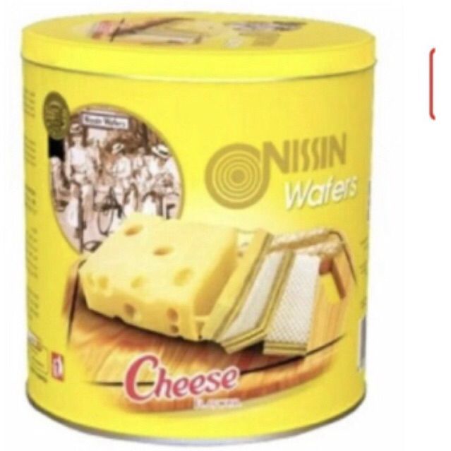 

NISSIN WAFER CHEESE KALENG 300gr