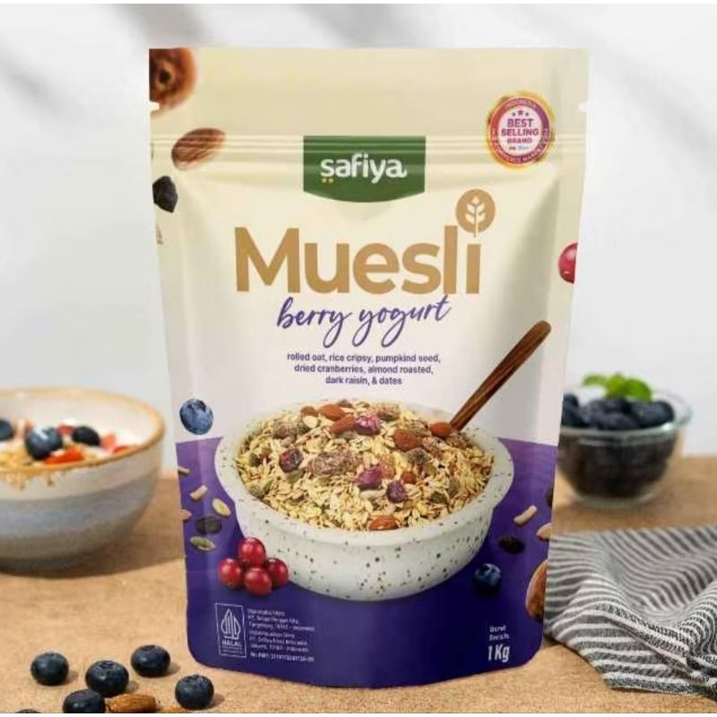 

Muesli Berry Yogurt Safiya 500gr