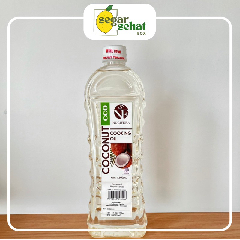 

MINYAK GORENG KELAPA COCONUT COOKING OIL 1L - NUCIFERA