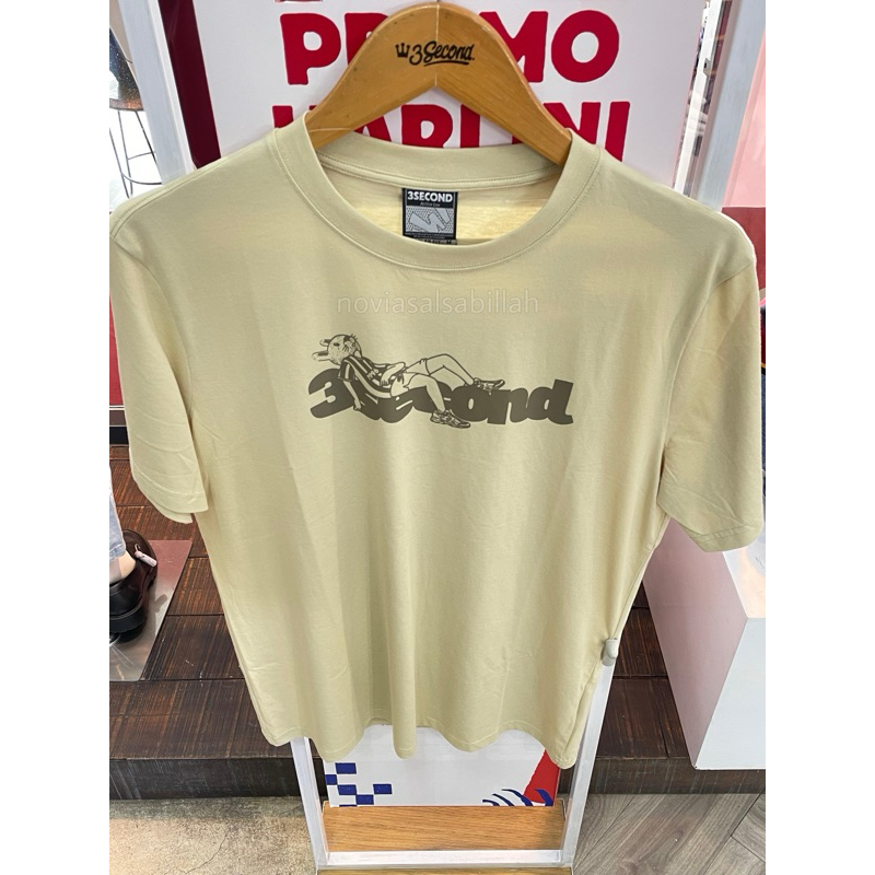 KAOS 3SECOND PRIA MOTIF LAZY SIMPLE TERBARU ORIGINAL 100% (Regulerfit) 3MOTIF