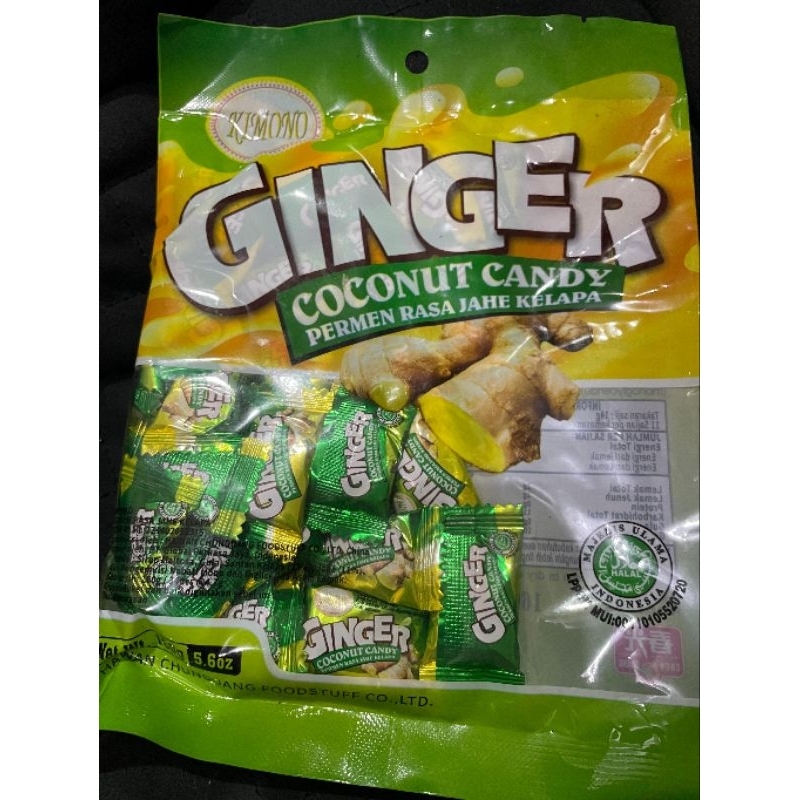 

Ginger Coconut Candy / Permen Jahe Kelapa Kimono 160 gr