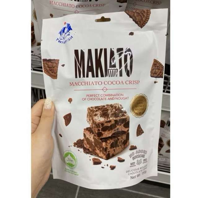 

makiato nougat crisp 150g