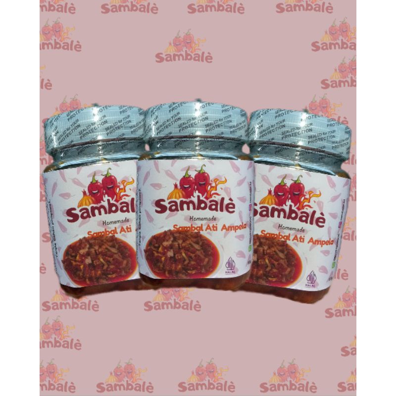 

PAKET SAMBELÈ / Sambel Ati Ampela / 110gram / Lebih murah