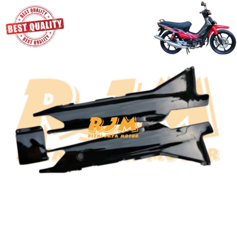 BODY BELAKANG / SAMPING KANAN KIRI YAMAHA FORCE 1 / CRYPTON HITAM