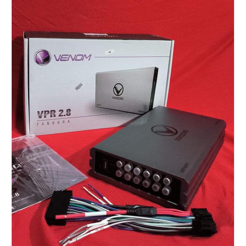 Venom VPR 2.8 Processor Venom VPR 2.8 - 8 Channel DSP Venom VPR 2.8