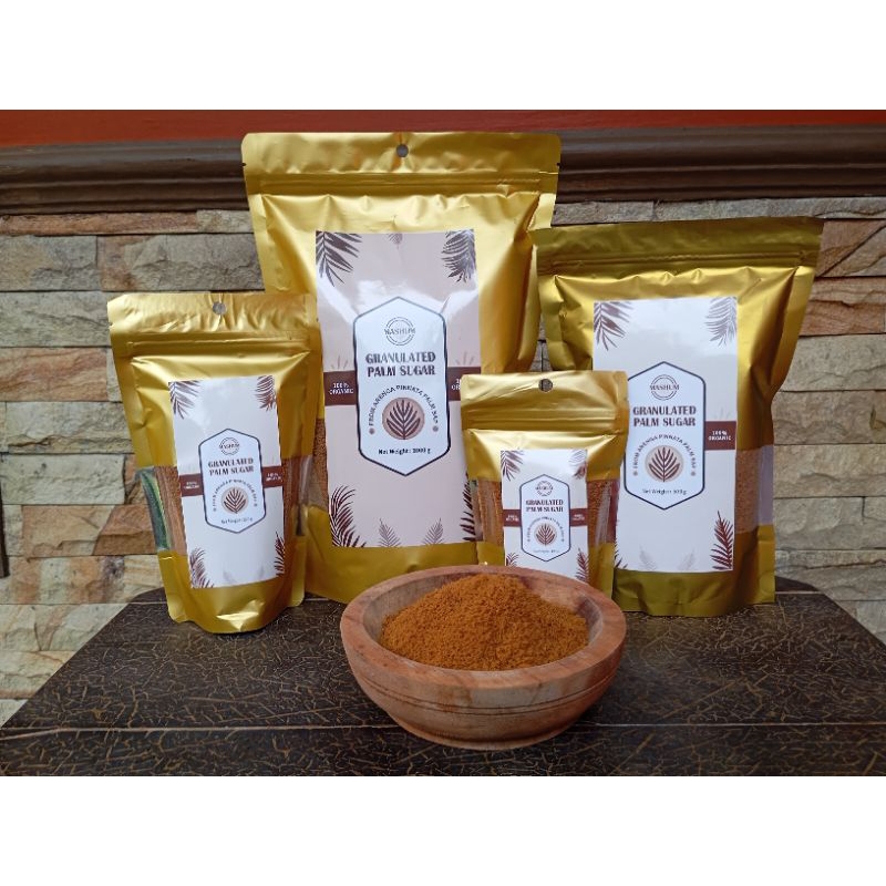 

MASHUM granulated palm sugar gula aren bubuk 100% gula aren asli