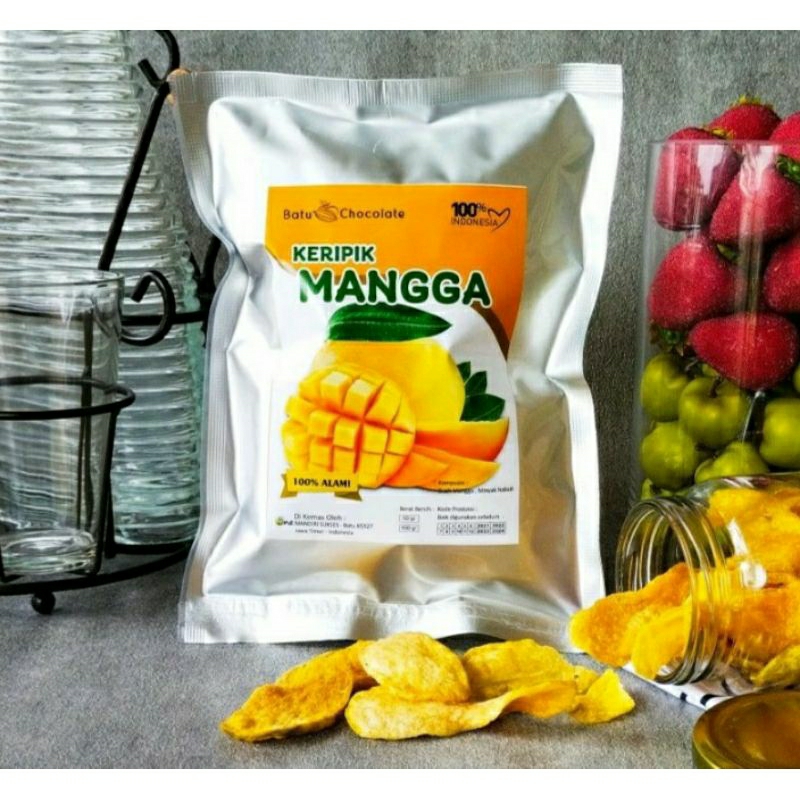 

camilan keripik buah mangga pekanbaru