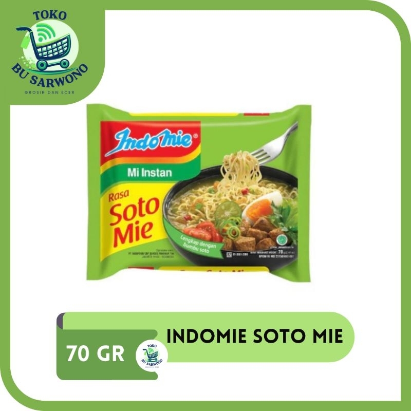 

INDOMIE SOTO MIE KUAH 70 GRAM SATUAN