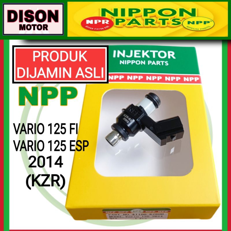 Injektor npp Vario 125 fi Vario 125 esp KZR original injector npp