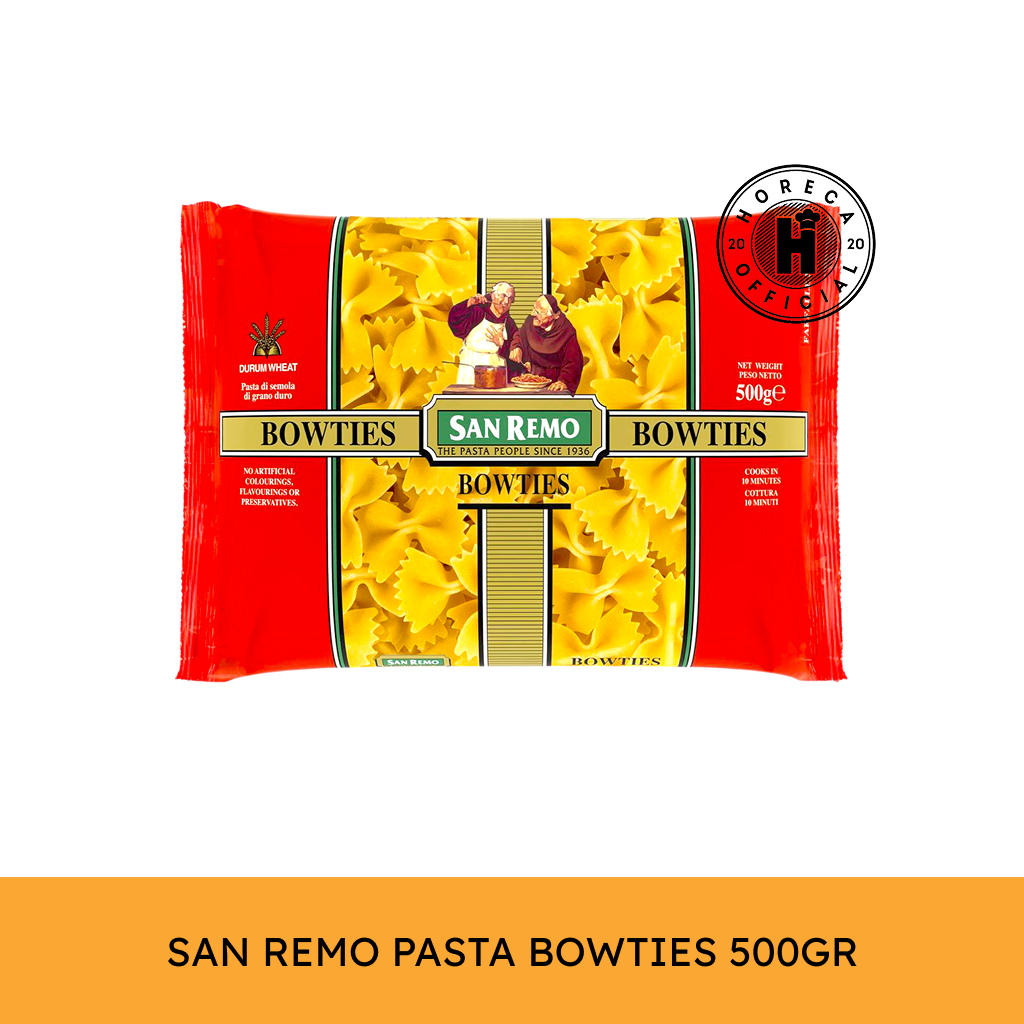 

SAN REMO PASTA BOWTIES 500GR