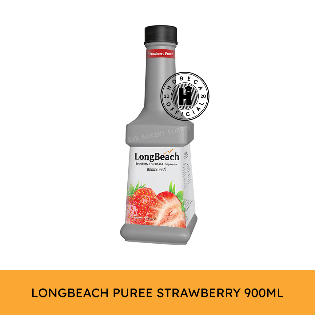 

LONG BEACH PUREE STRAWBERRY 900ML