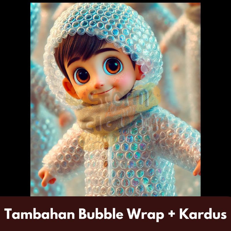 

Tambahan Bubble Wrap + Include Kardus
