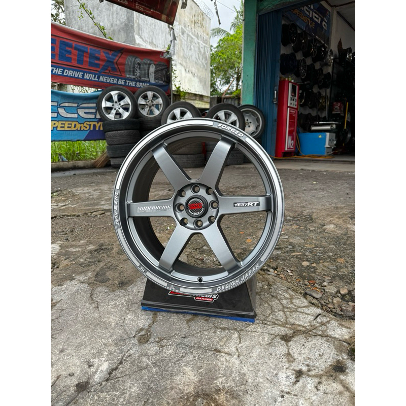 te37 rt ring 17 grey matte