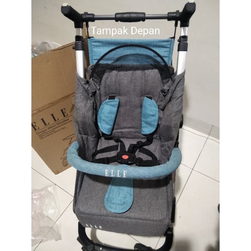 Stroller Elle Gogo Mini Stroller bisa dilipat ringkas Preloved