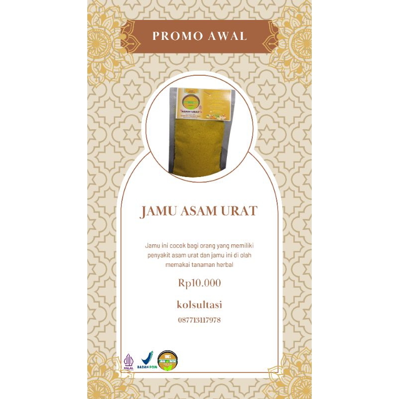 

JAMU ASAM URAT