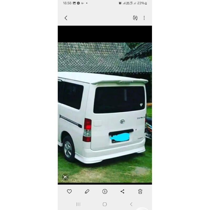 bodykit samping grand max & luxio