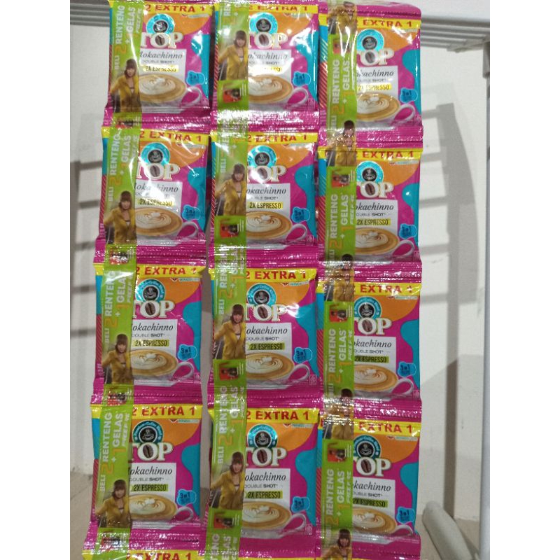 

Top MOKACHINO 2X espresso Renceng Isi 15 Sachet