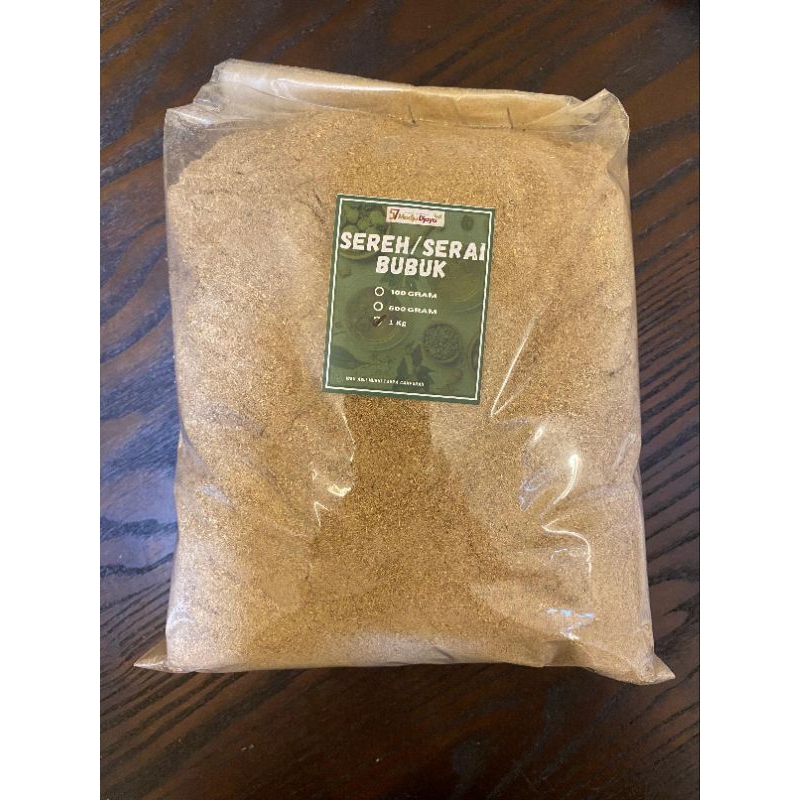 

Sereh / Serai bubuk 1 kg murni tanpa campuran