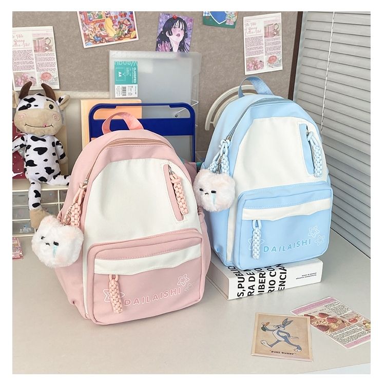 Tas Lucu Tas Ransel Wanita Anti Air Tas olah Kecil Korea Siswa Lucu Tas Ransel Mini Wanita Cantik