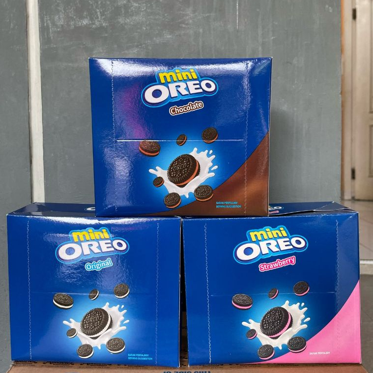 

BISKUIT OREO MINI 3 VARIANT RASA ISI 10 PCS