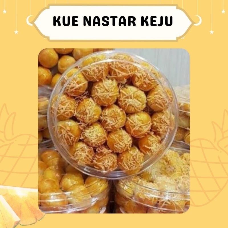 

KUE KERING NASTAR KLASIK/KEJU RENYAH PERTOPLES TABUNG