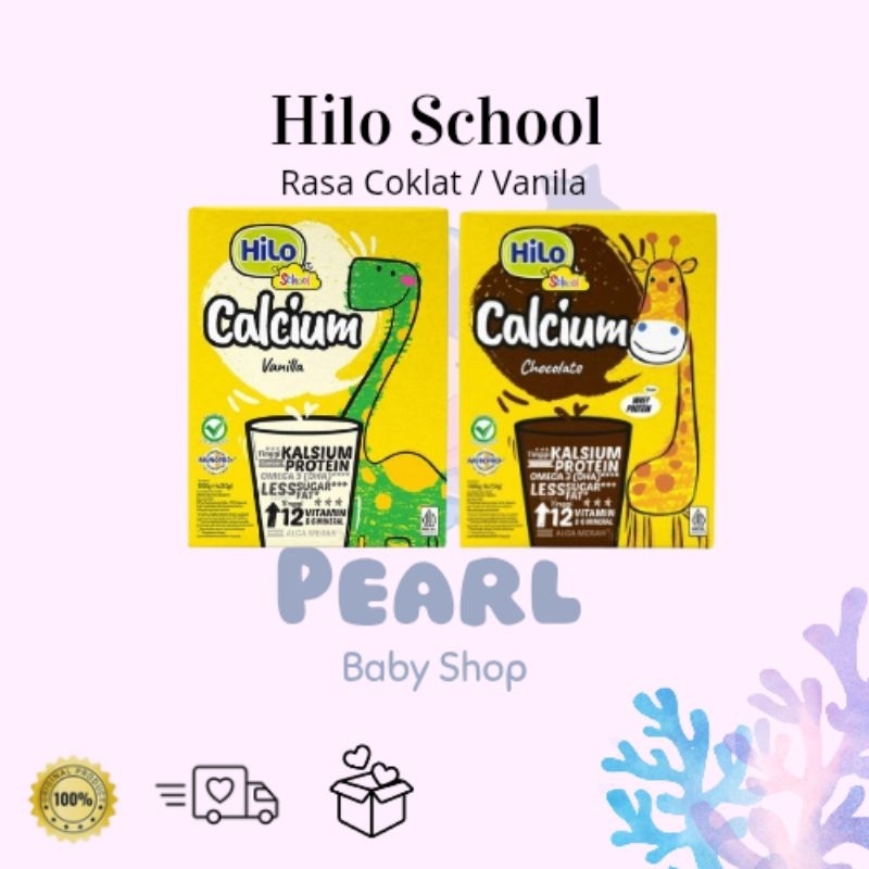 

HiLo School Susu Tinggi Kalsium Rasa Coklat/Vanila