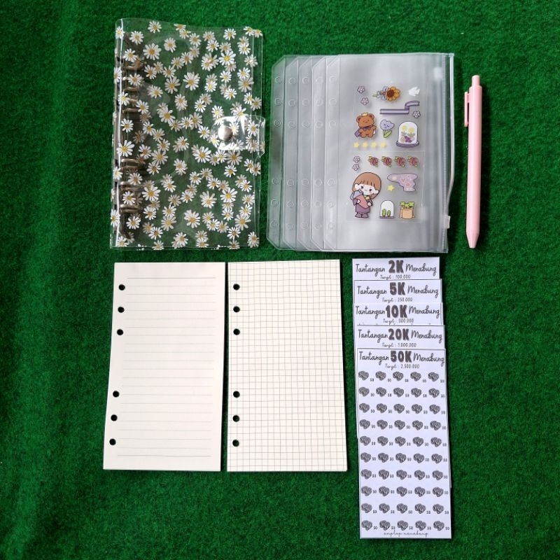 

PAKET MENABUNG BINDER ZIPLOCK