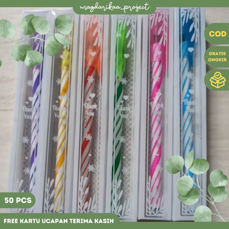 PENA / SOUVENIR KEKINIAN MURAH UNIK / SOUVENIR PERNIKAHAN WEDDING ULANG TAHUN WISUDA AQIQAH SUNATAN 