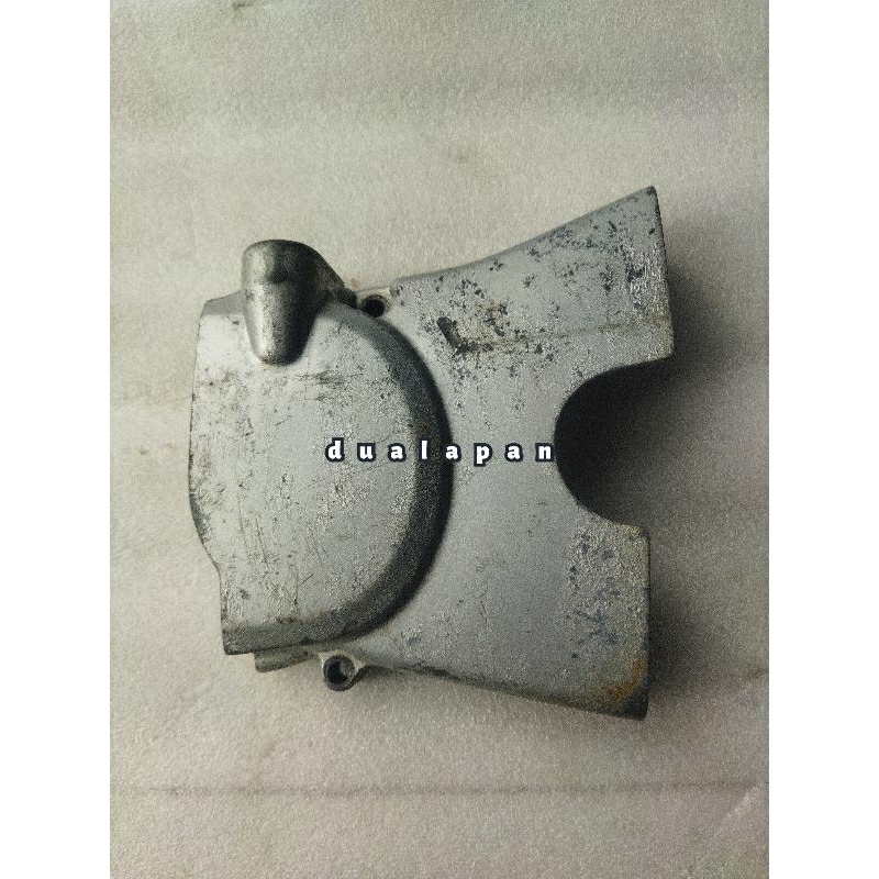 tutup gir depan Honda Supra X XX V 100 old Original Copotan KEV silver