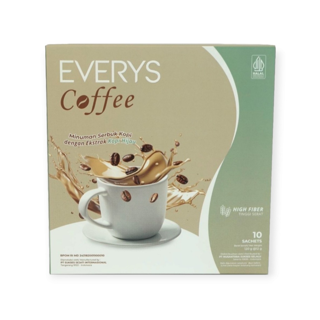 

EVERYS COFFE - membantu mendukung usaha penurunan berat badan