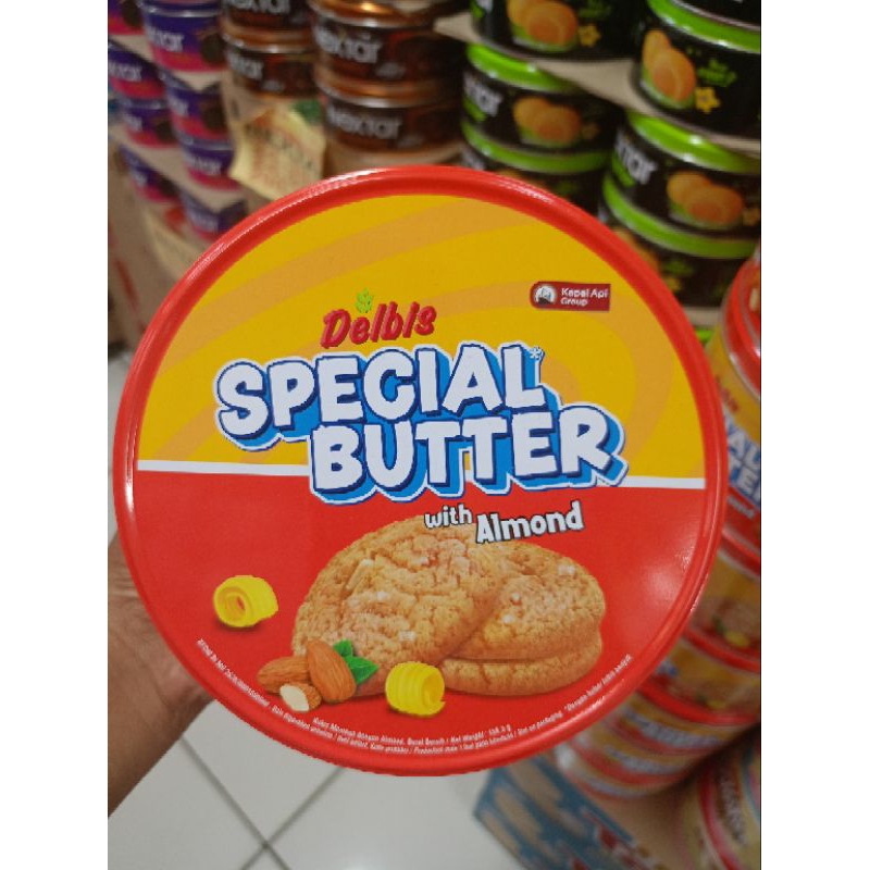 

Delbi's Biscuit Spesial Butter with Almond 155gr