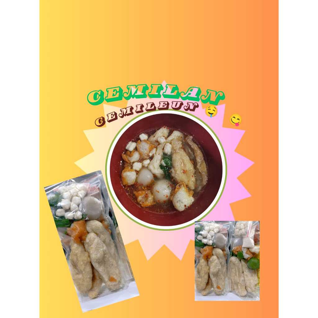 

Cuanki/somay baso aci instan komplit cemilan panas mengenyangkan