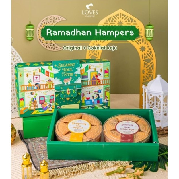 

Hampers IDUL FITRI / LEBARAN 2025 - by Loves Semprong RAMADHAN dan MUBARAK HAMPERS