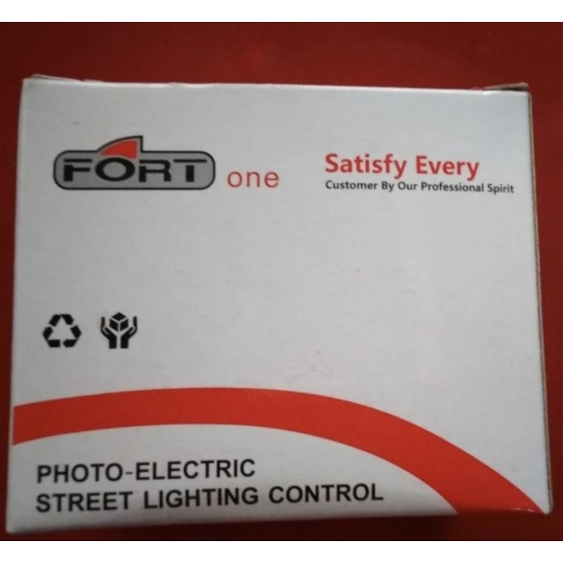Fotocell Sensor Cahaya Photo Control Fort 6A 10A Photocell ASO Photo Sensor Lampu Cahaya Otomatis Fo