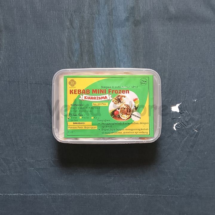 

Kharisma Kebab Mini Frozen Original 10pcs