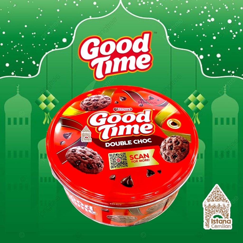 

PROMO ! Good Time Chocochip Cookies Kaleng 149 Gram Kue Parsel Lebaran