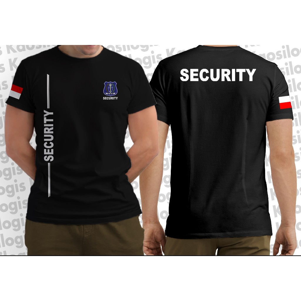 Kaos Security Lengan Pendek