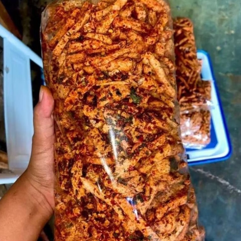 

basreng stick pedas daun jeruk viral bumbu melimpah 1kg