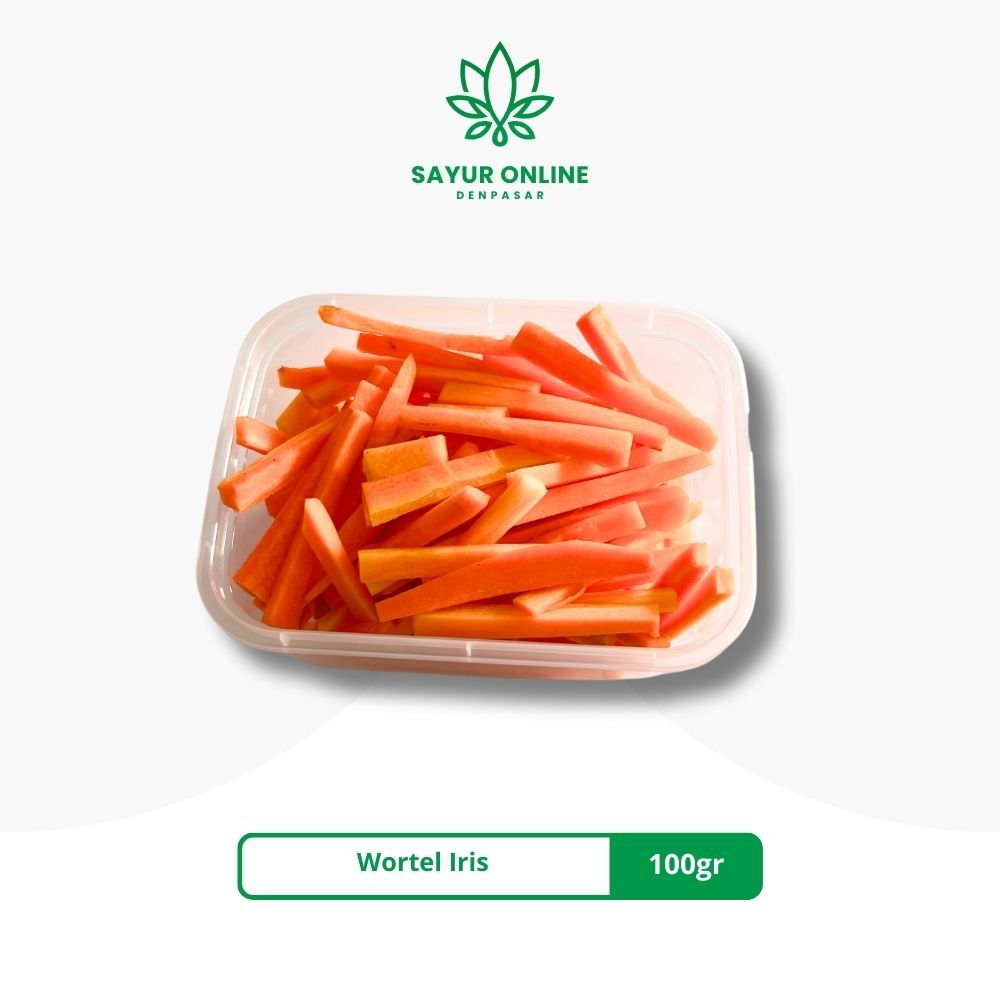 

Wortel Iris 100g - Sayur Online Denpasar