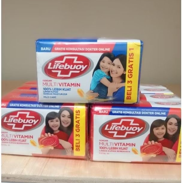 Lifebuoy Sabun Batang 4×100gr