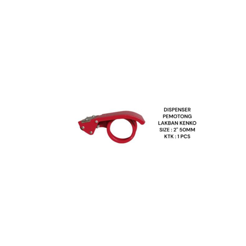

KENKO HANDY TAPE DISPENSER BESI /ALAT PEMOTONG LAKBAN - 2 INCH