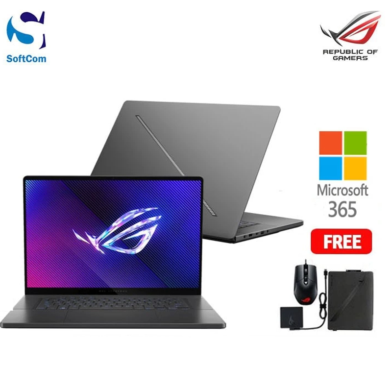 ASUS ROG GU605MI I947OL6G OM Ultra 9 185H/32GB/1TB/RTX4070/W11+OHS+M365 Zephyrus G16