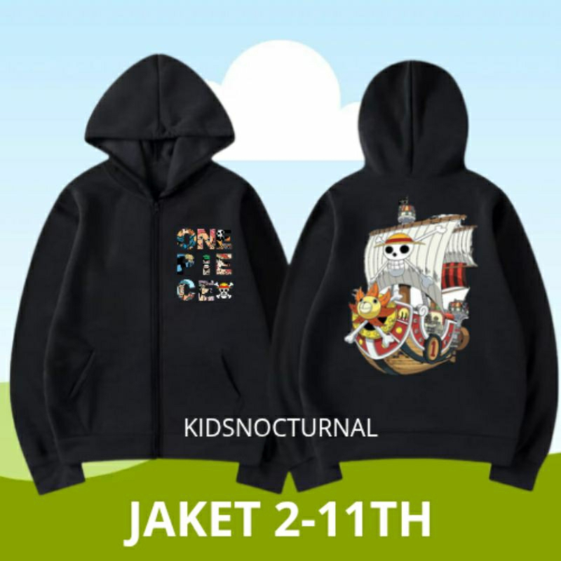 JAKET ANAK LAKI-LAKI, PEREMPUAN KARAKTER ONE PIECE  83