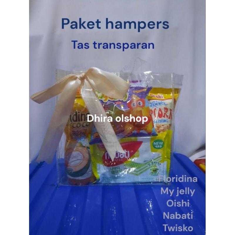 

hampers snack/tas transparan
