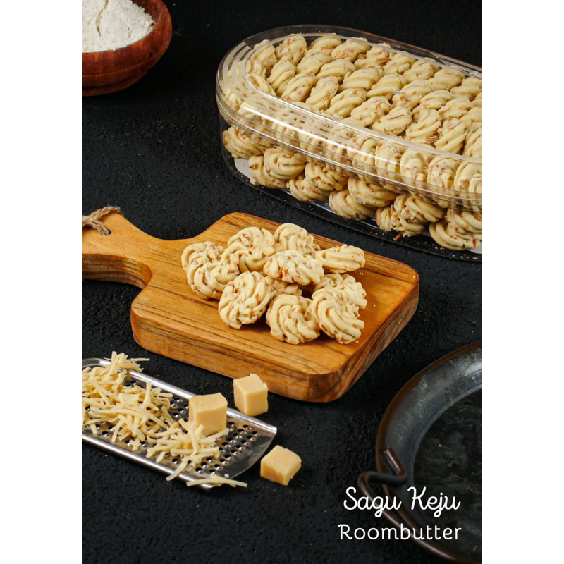 

Kue lebaran sagu keju crispy