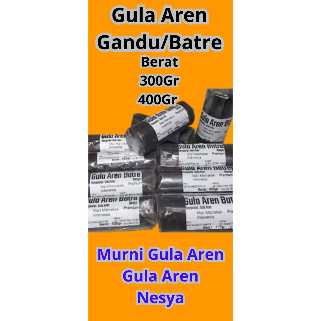 

Gula Aren Batre Premium