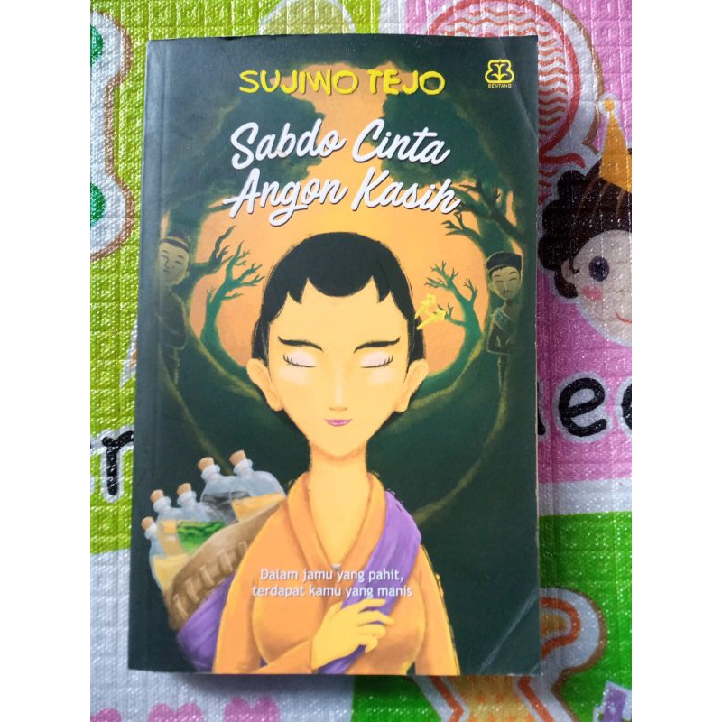 Buku original bekas karya Sujiwo Tejo Sabdo cinta angon kasih