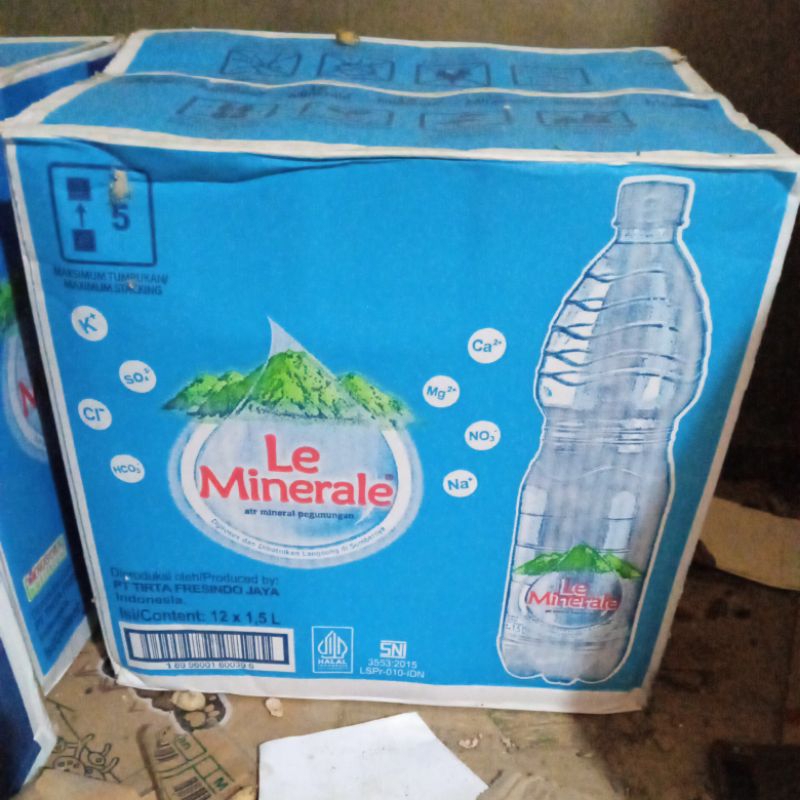 

Le Minerale 1, 5 Liter (isi 12)