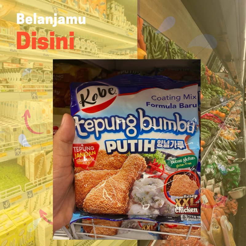 

Tepung Bumbu putih Kobe/bebas gluten